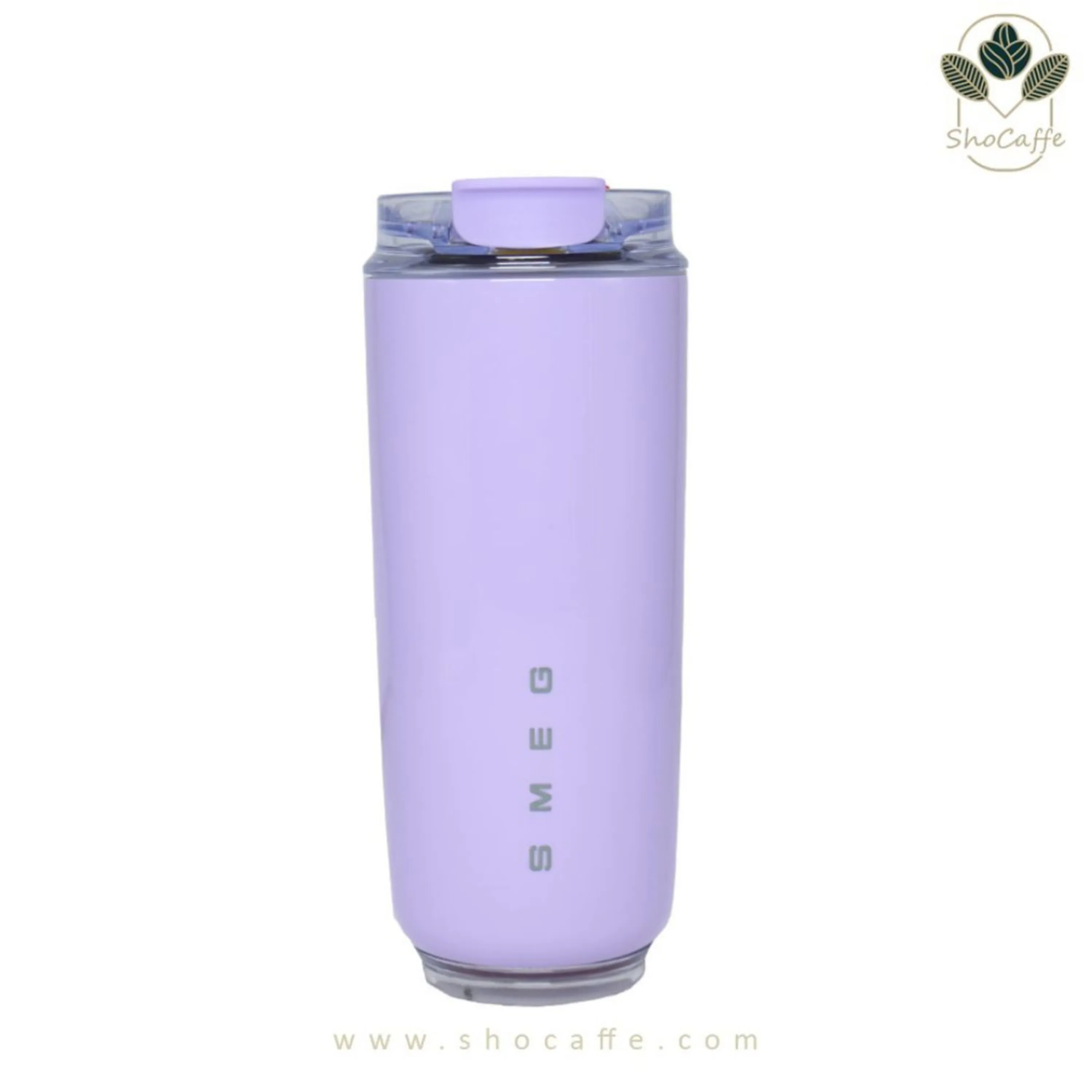 تراول ماگ اسمگ بنفش مدل Smeg 648 گنجایش 480 میلی لیتر- سایز بزرگ